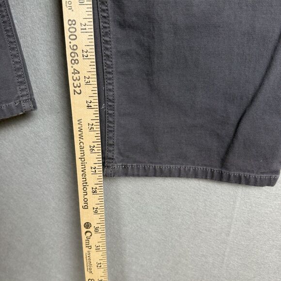 Carhartt Mens Work Pant 34x30 Grey Relaxed Rugged Flex 5-Pocket Canvas BN2517-M - Picture 6 of 7